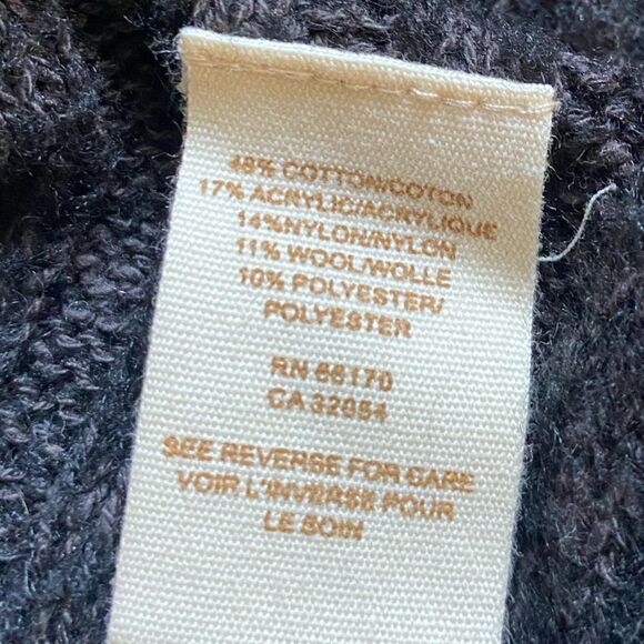 Free People Wool Blend Open Front Sweater Cardigan - Picture 8 of 8